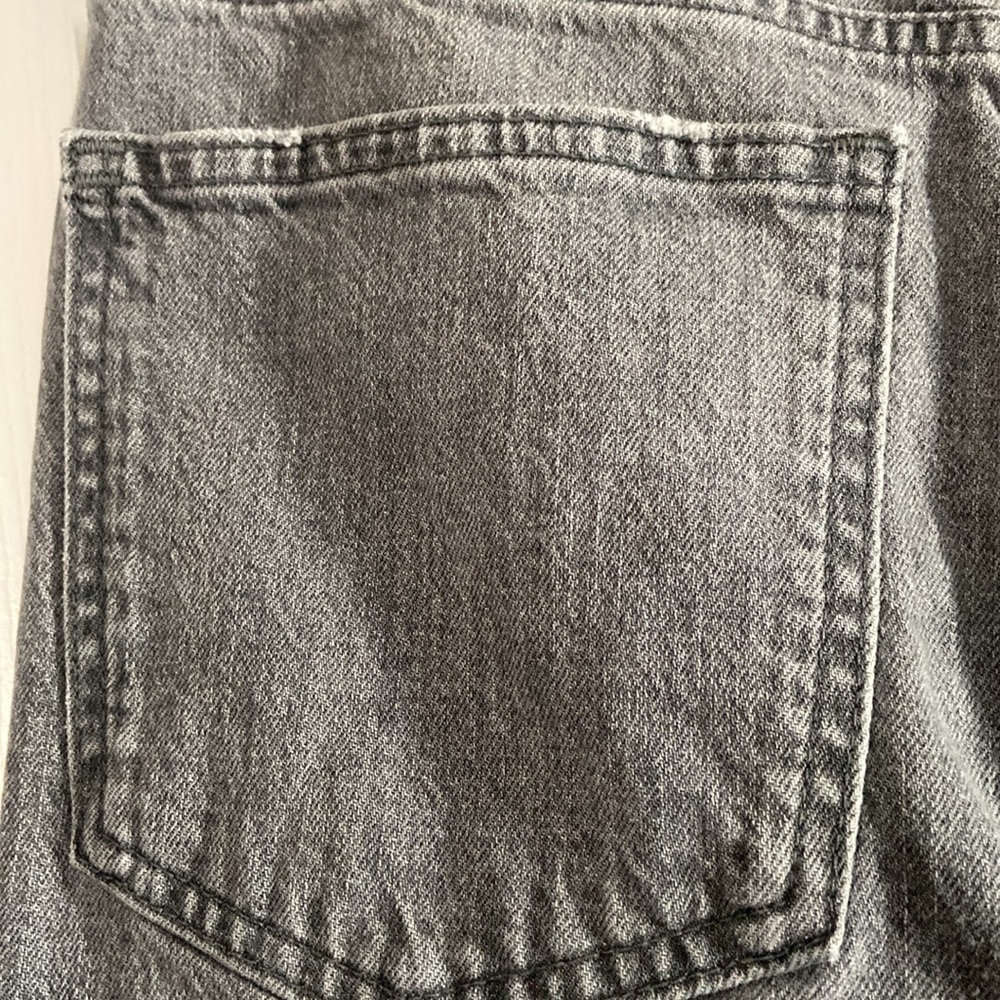 Madewell Women’s Gray Lightwashed Straight Leg Vintage Jeans Size 27 Ecofashion - Picture 9 of 10